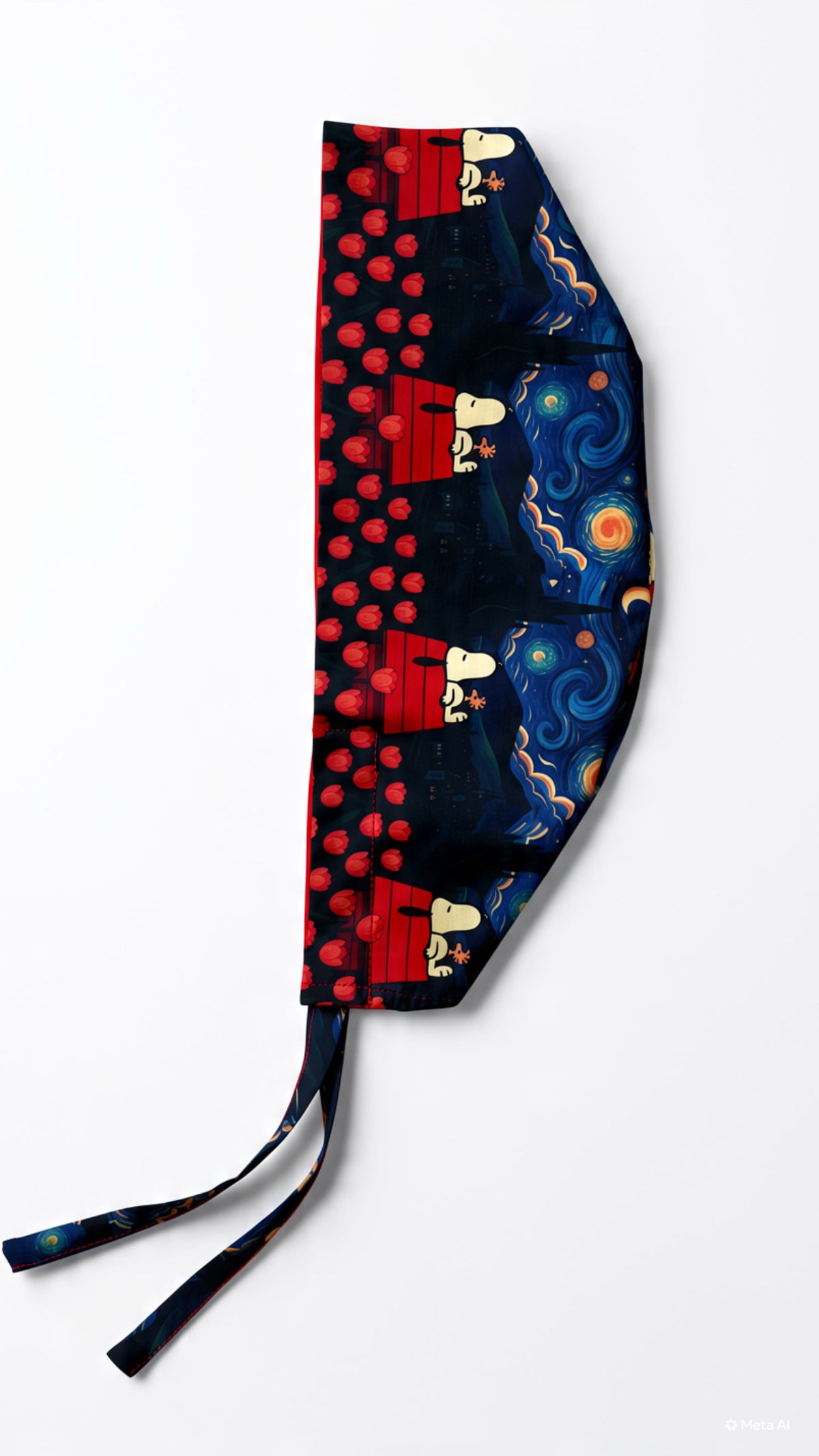 Gorrito snoopy noche estrellada