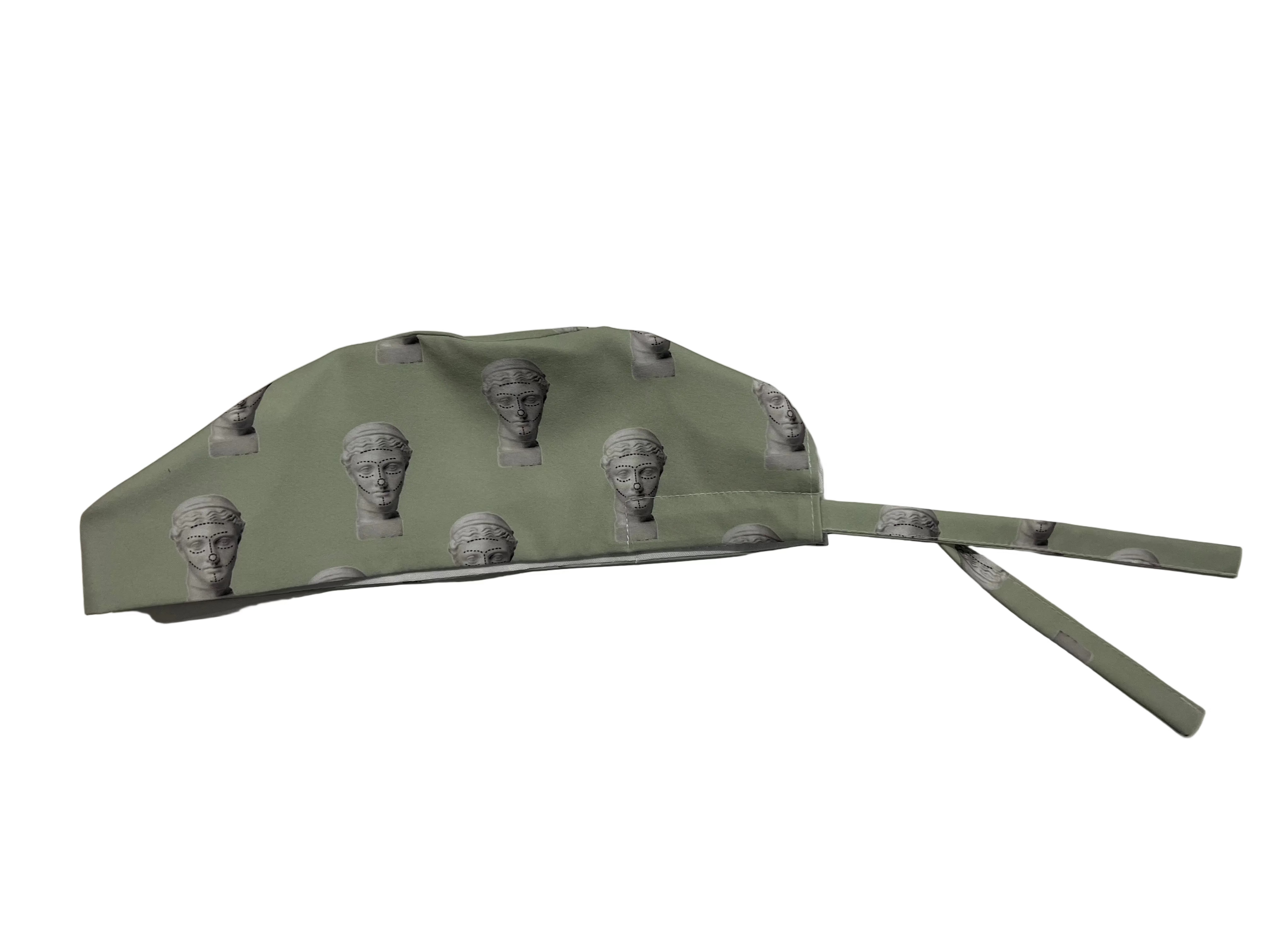 Gorro quirúrgico estatua plastica