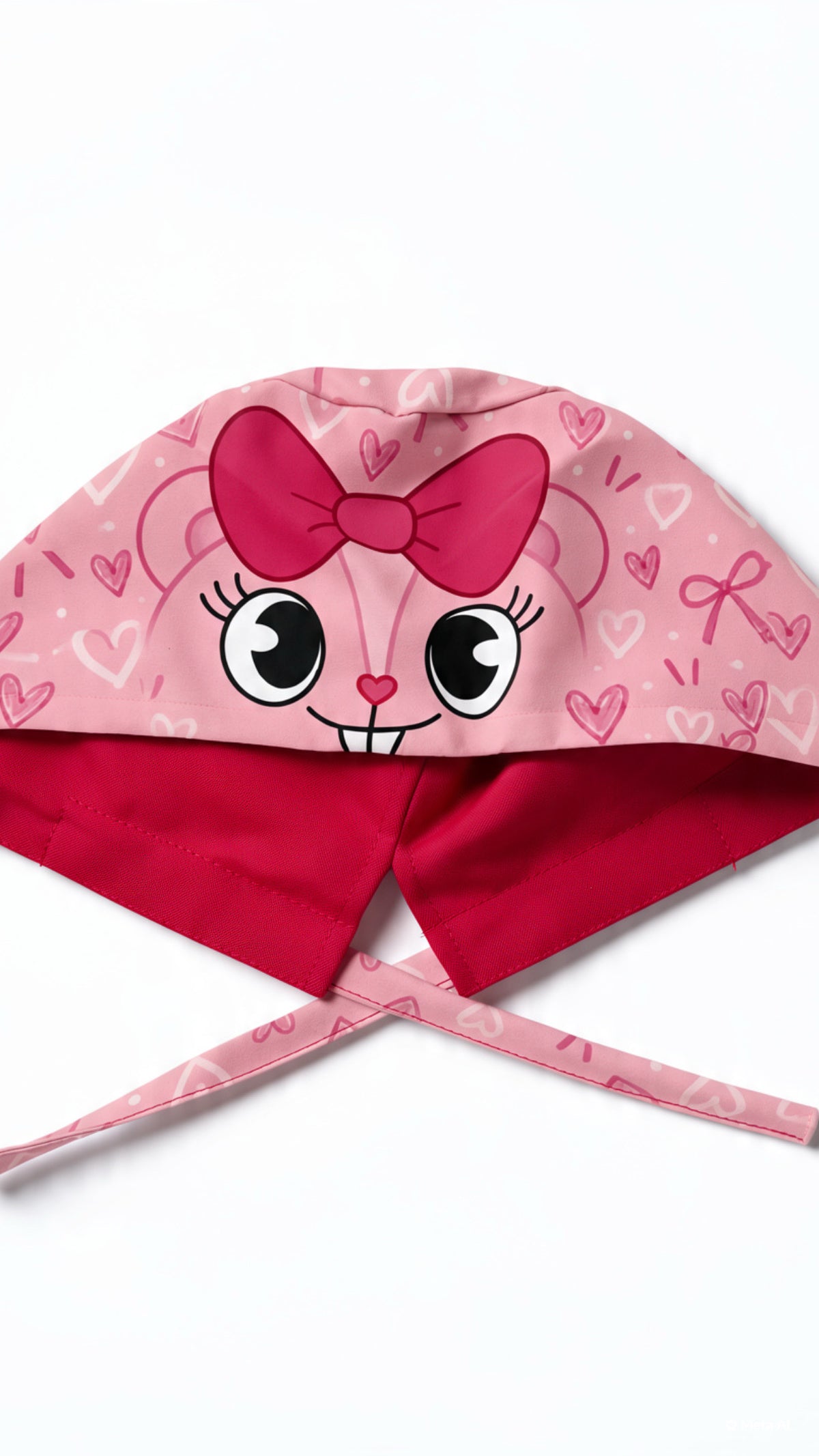 Gorrito happy tree f rosa
