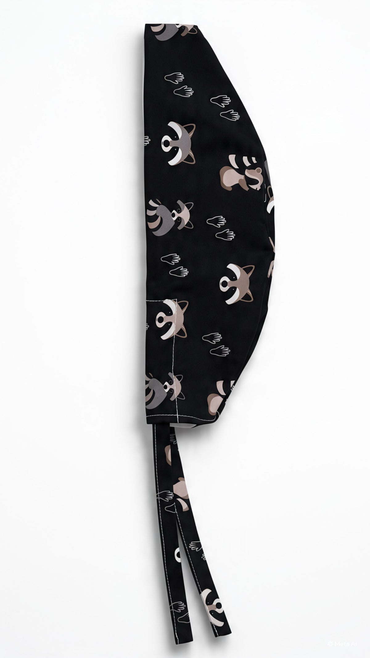 Gorrito mapaches negro
